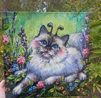 Image 1 of Caterpillar original painting!