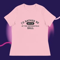 Image 3 of I'd rather be at the Netherfield ball Women's Relaxed T-Shirt