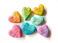 Image 4 of Custom Small Wood Burned Heart