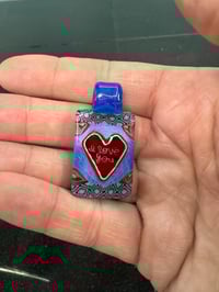 Image 2 of Mini I love you with teal and black 