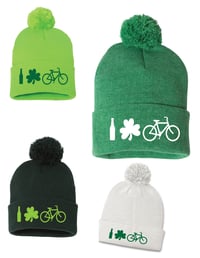 IRISH POM STOCKING CAP