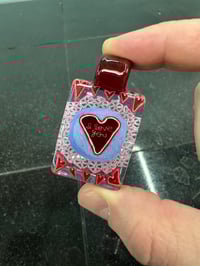 Image 1 of XL I love you with pink and hearts 