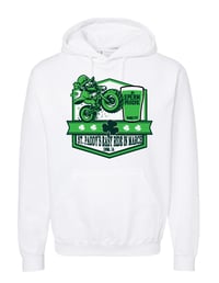 White Sperm Ride  Hoodie