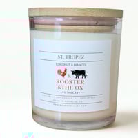 Image 1 of St. Tropez Soy Candle – Mango, Pineapple & Coconut Milk | 100% Soy Wax Candle