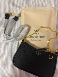 Image 2 of Noir Lock Shoulder Bag