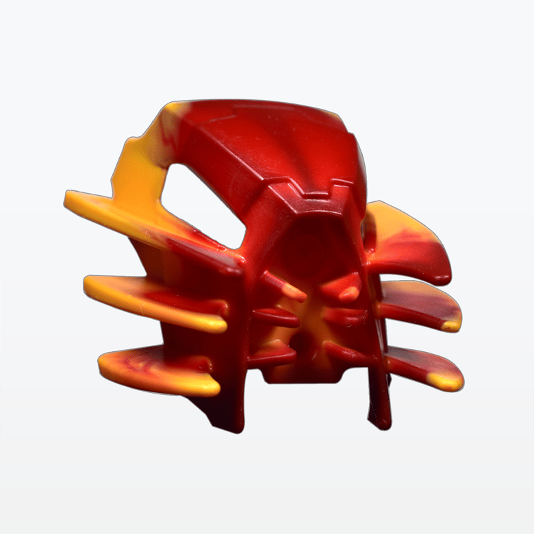 Image of "Heated" Marbled Jutlin Resin Replica