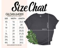 Image 2 of Gildan SoftStyle Color Chart