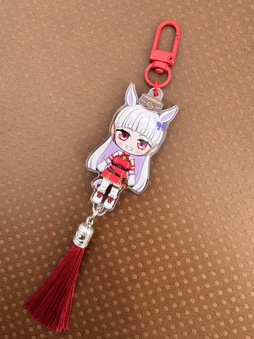 Image of (Pre-order) Pick an Uma Musume chara keychain