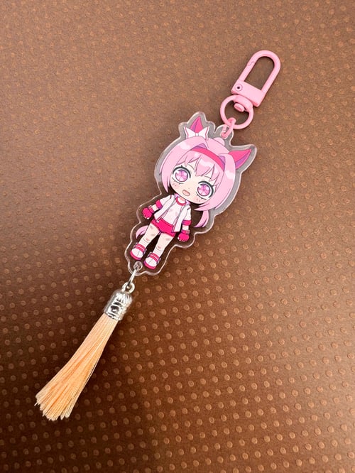 Image of (Pre-order) Pick an Uma Musume chara keychain