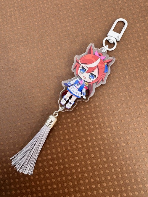 Image of (Pre-order) Pick an Uma Musume chara keychain