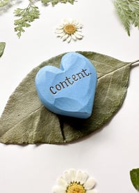 Image 2 of Content - Mini Wood Burned Heart