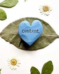 Image 3 of Content - Mini Wood Burned Heart