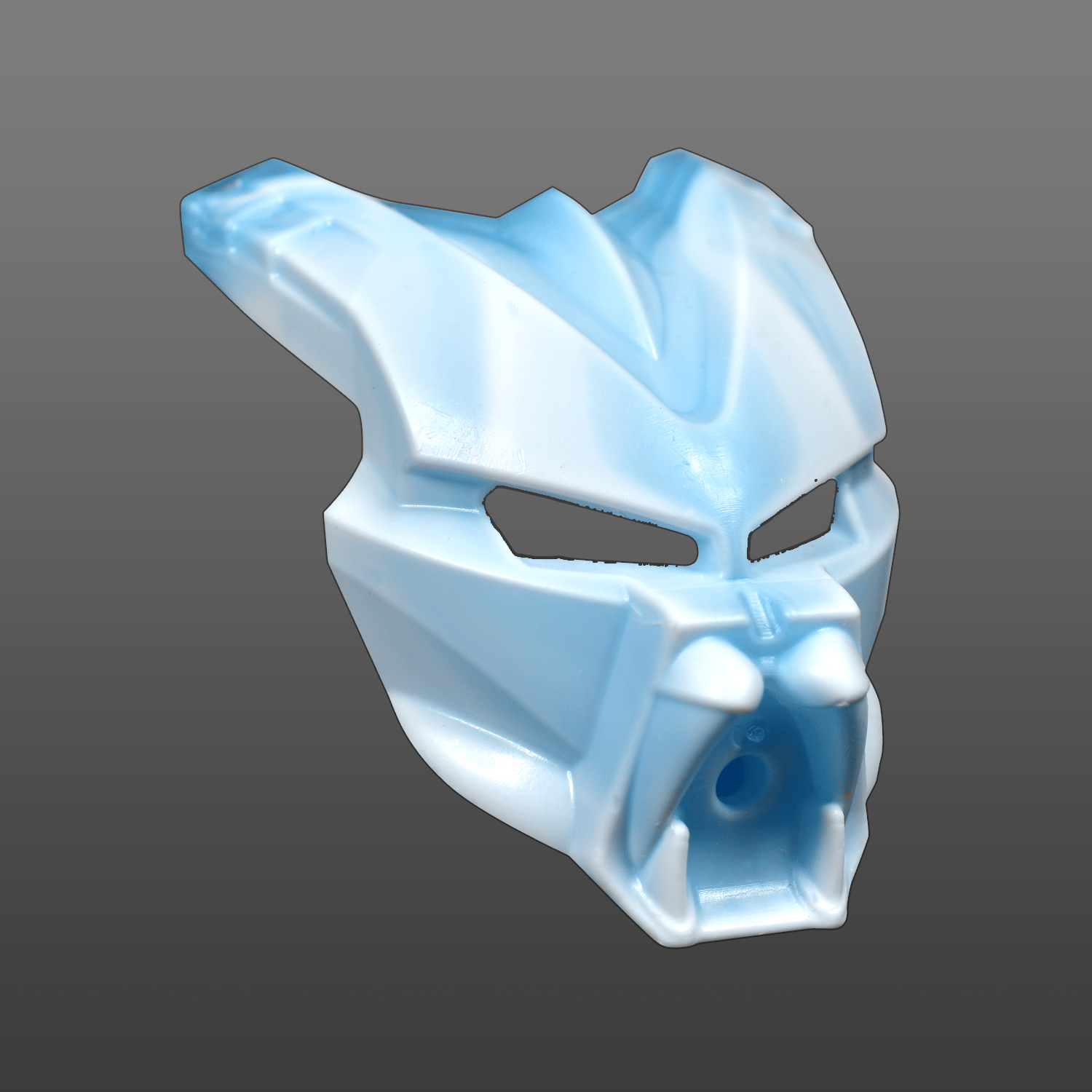 Image of "Icy" Marbled Avsa Resin Replica