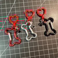 Image 3 of Dog Bone Carabiner Keychain 