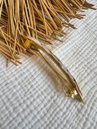 Image 2 of Grande barrette Paulette Blanc
