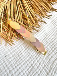 Image 1 of Grande barrette Paulette Nude