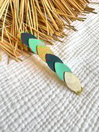 Image 1 of Grande barrette Paulette Canard