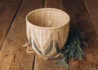 Image 4 of Basket with green elements