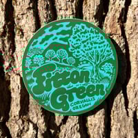 Image 1 of Fitton Green Sticker - Green/Blue