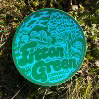 Image 2 of Fitton Green Sticker - Green/Blue
