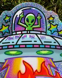 Image 1 of Vaporize ICE - Glitter Sticker FUNDRAISER