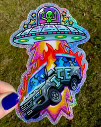 Image 2 of Vaporize ICE - Glitter Sticker FUNDRAISER