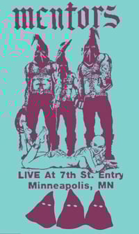 MENTORS-LIVE 1994 Cassette Tape