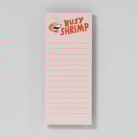 Image 1 of Busy Shrimp Notizblock