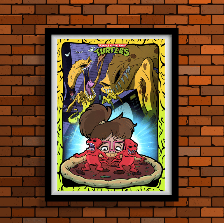 A3 KILLA PIZZAS POSTER PRINT