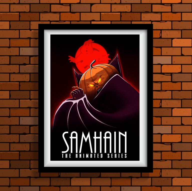 A3 SAM ANIMTED POSTER PRINT