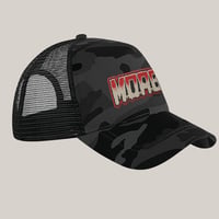MOAB - Snapback Trucker midnight camo "Logo"