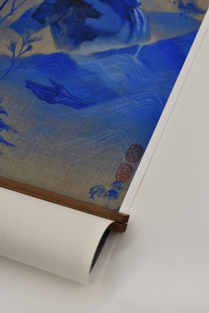 Image of LAPIS SANSU — Scroll Print #1