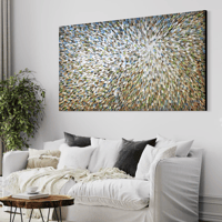 Image 11 of 'Serene expansion' - 200x100cm