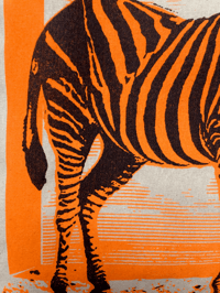 Image 5 of TOTE BAG ZEBRE / ECRU