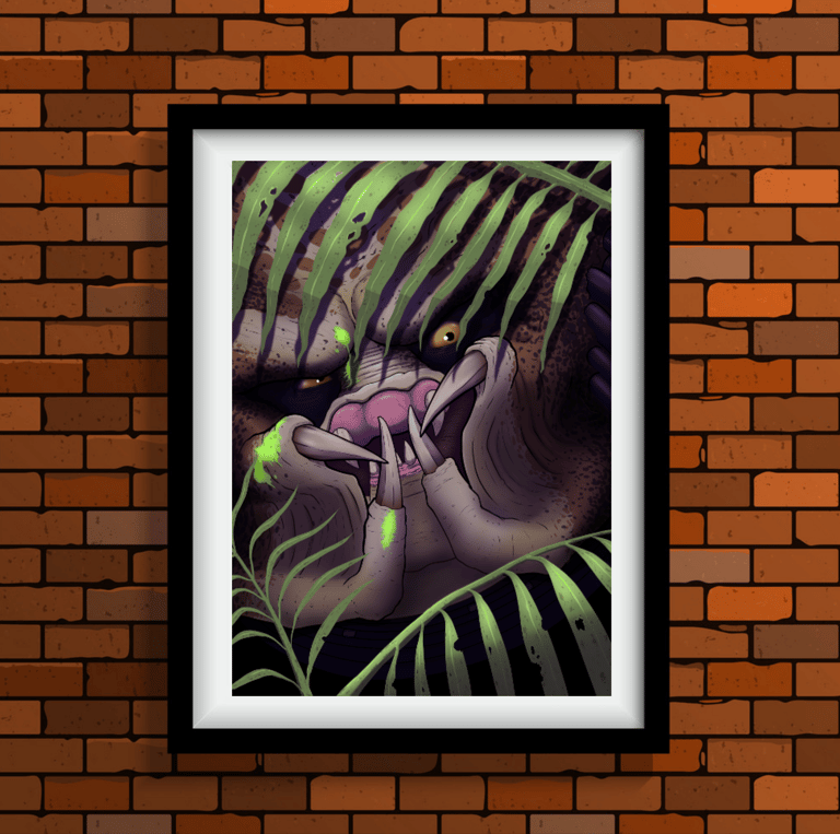 A3 IF IT BLEEDS POSTER PRINT