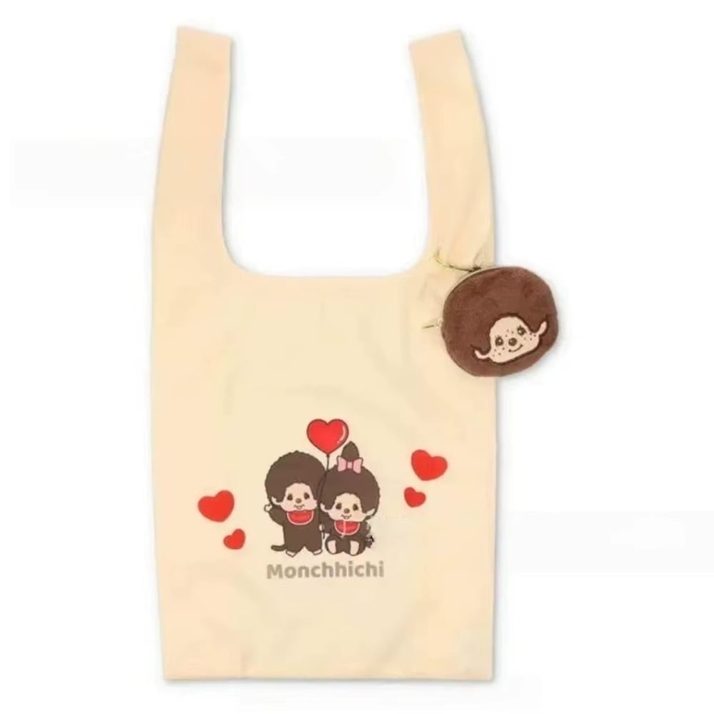Image of Monchhichi Purse and reusable bag 🙈