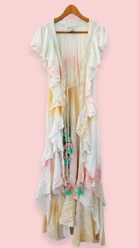 Image 2 of BOHO DRESS ✘ IBIZA VOLANT  ✘ VINTAGE  ✘ UPCYCLED