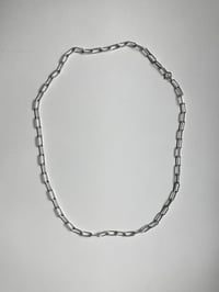 Image 2 of oval chain necklace