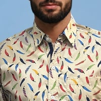 Image 2 of Camisa manga corta pimintos kaki