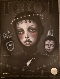 "MOTHER" Remarqued 287/750 - 2024 Biloxi TOOL Poster
