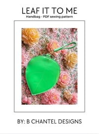 Leaf it to Me handbag - digital sewing pattern