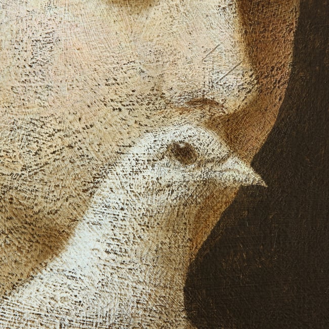 Woman with a bird V