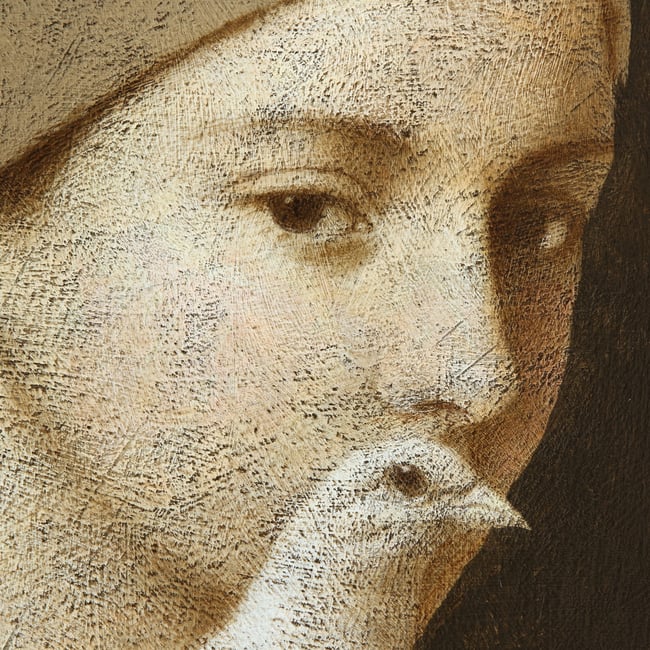 Woman with a bird V