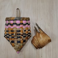 Image 3 of Sun 19th July 2026 - Pouches and Bags in Willow Bark II- Bias Plaiting