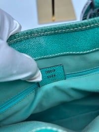 Image 16 of Gucci GG Canvas Green Leather Tote Bag