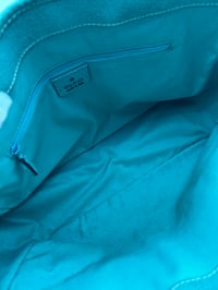 Image 14 of Gucci GG Canvas Green Leather Tote Bag