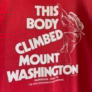Image of 'Mount Washington' T-Shirt
