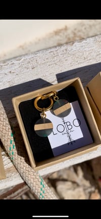 Eivissa - Orecchini Artigianali Legno e Resina