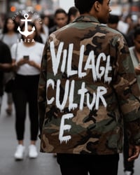 Image 1 of VILLAGE PUNK ¥ MILITARY JACKET ¥IBIZA ¥ CAMOUFLAGE ¥ UPCYCLED ¥ VINTAGE ¥  1