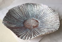 Image 10 of Handmade Textured Paper Mache Bowl | Ocean Inspired Eco Art Decor | ArtMood